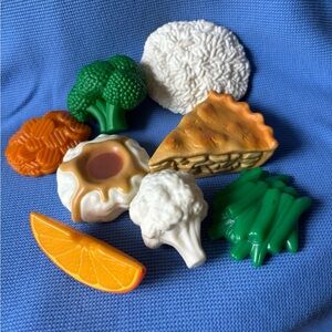 Melissa and Doug Realist kitchen play food rice potatoes vegetables pie lot